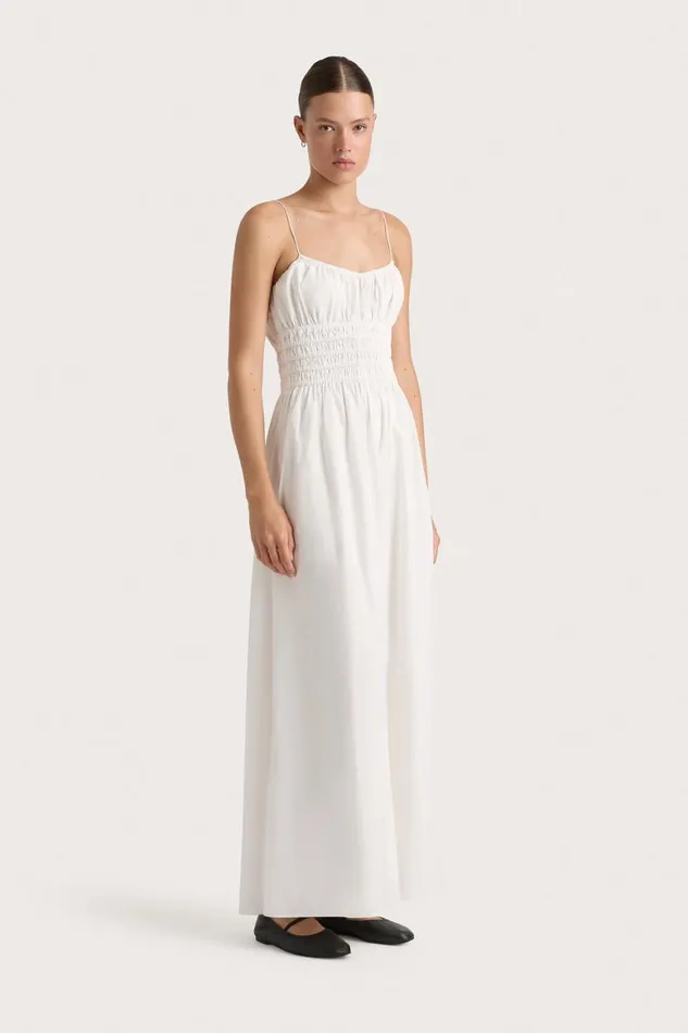 Faithfull The Brand Dresses Baia Maxi Dress White 8211 Women Faithfull The Brand Dresses Baia Maxi Dress White 8211 Women