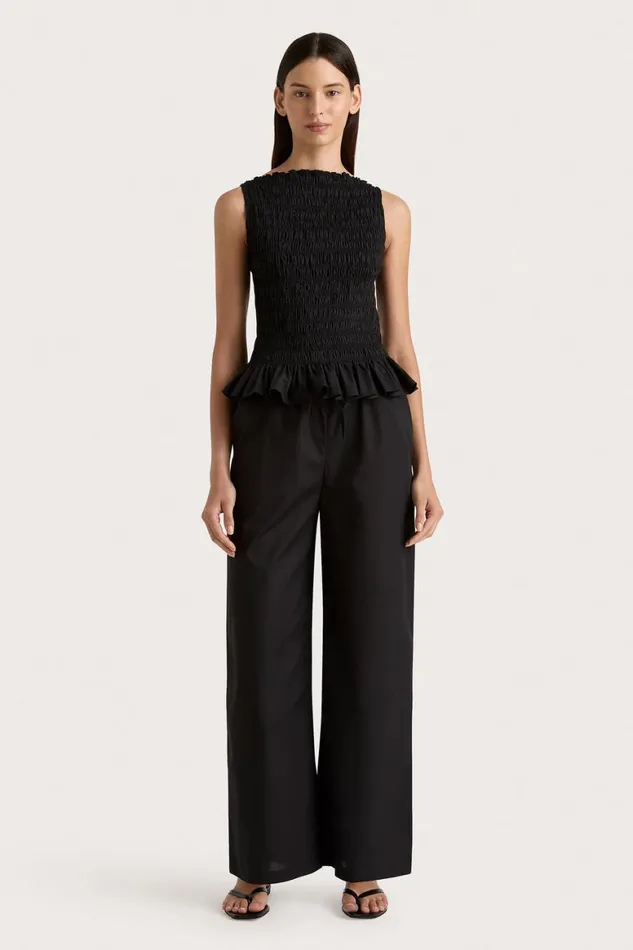 Faithfull The Brand Pants Aleza Pant Black 8211 Women