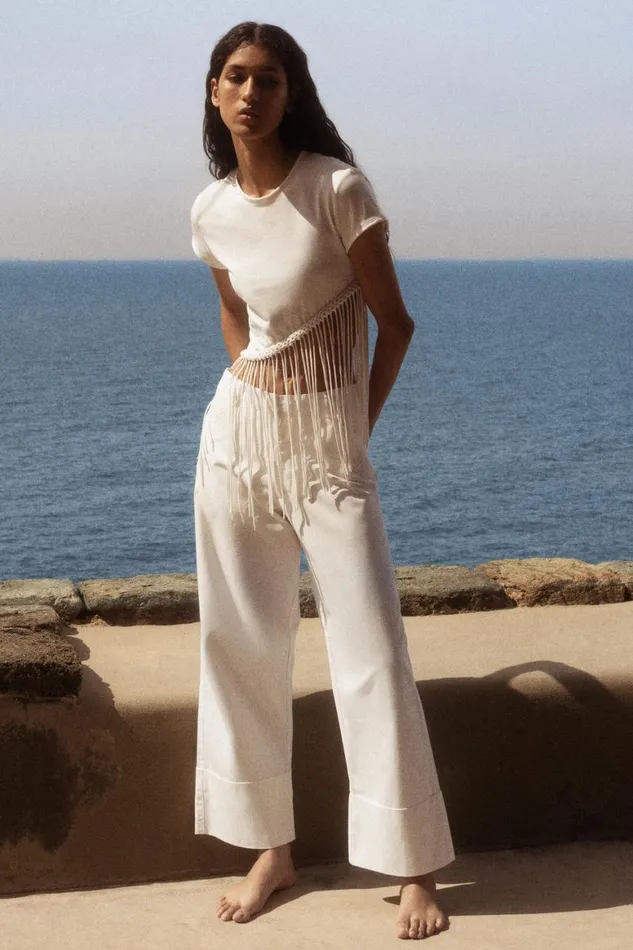 Faithfull The Brand Pants Cassis Pant White 8211 Women