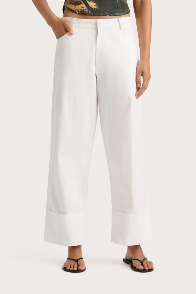 Faithfull The Brand Pants Cassis Pant White 8211 Women