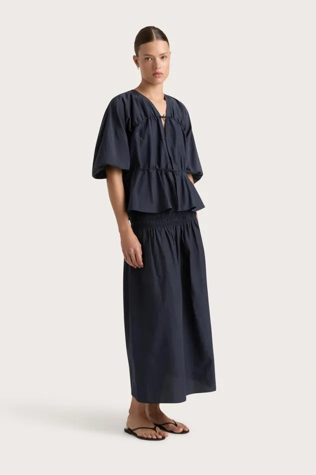 Faithfull The Brand Skirts and Shorts Seine Skirt Midnight 8211 Women Faithfull The Brand Skirts and Shorts Seine Skirt Midnight 8211 Women