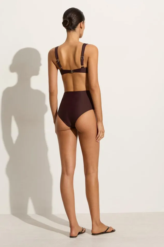 Faithfull The Brand Swim Sol Bikini Top Soil 8211 Women