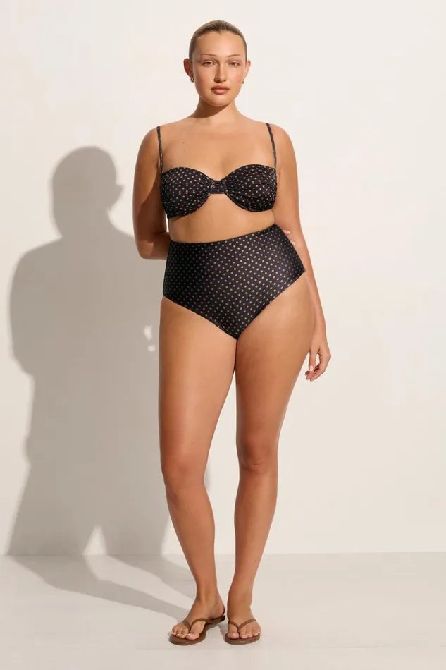 Faithfull The Brand Swim Stefania Bikini Top Ludovica Polka Dot 8211 Final Sale 8211 Women Faithfull The Brand Swim Stefania Bikini Top Ludovica Polka Dot 8211 Final Sale 8211 Women
