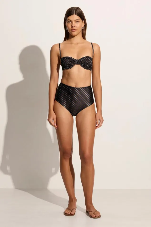 Faithfull The Brand Swim Stefania Bikini Top Ludovica Polka Dot 8211 Final Sale 8211 Women Faithfull The Brand Swim Stefania Bikini Top Ludovica Polka Dot 8211 Final Sale 8211 Women