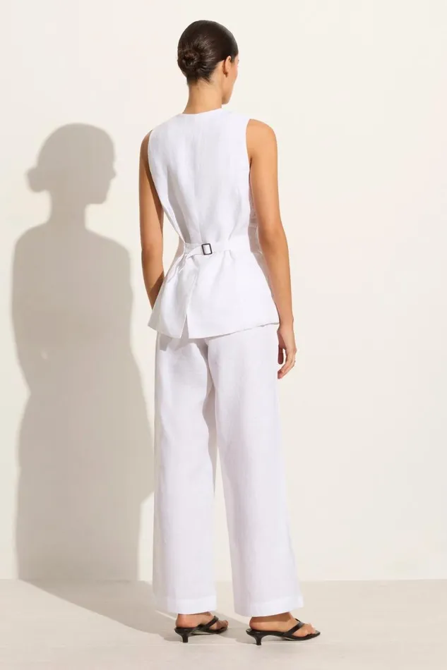 Faithfull The Brand Tops Domenico Vest White 8211 Women