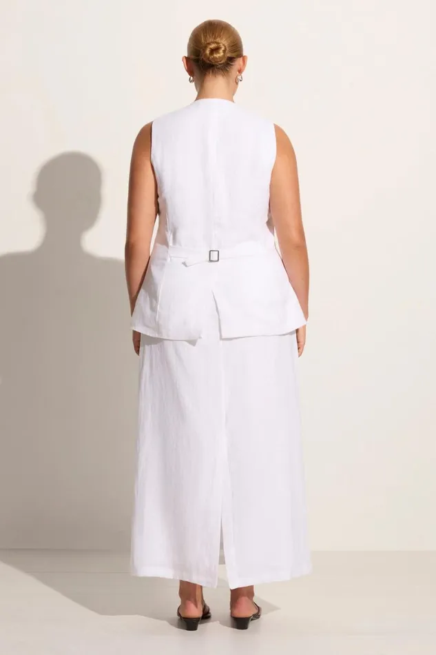 Faithfull The Brand Tops Domenico Vest White 8211 Women