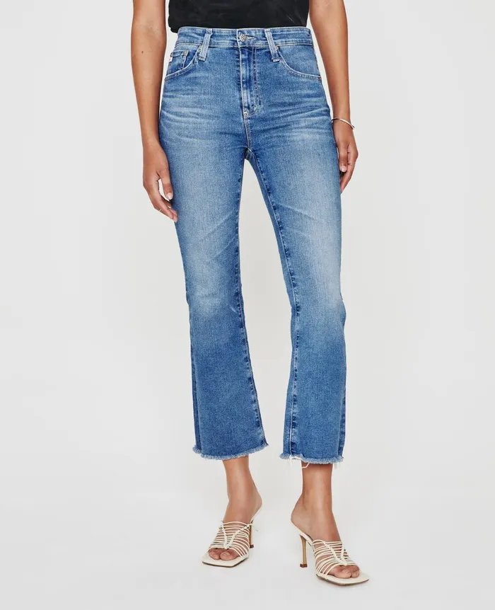 Farrah Boot Crop 18 Years Expansive Women AG Jeans Denim