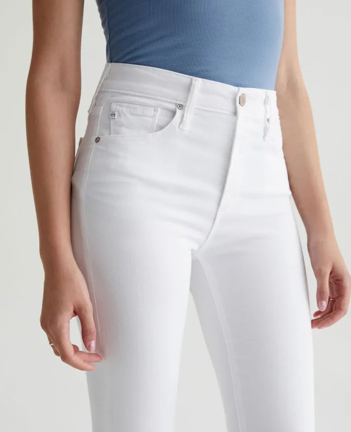 Farrah Boot Crop Modern White Women AG Jeans Denim