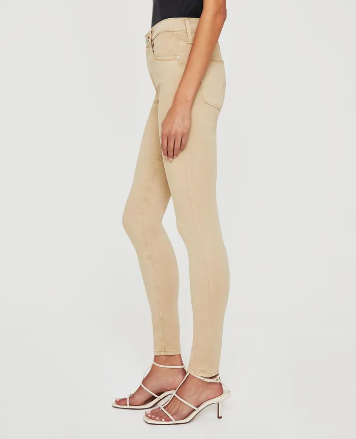 Farrah Skinny Sulfur Toasted Almond Women AG Jeans Pants