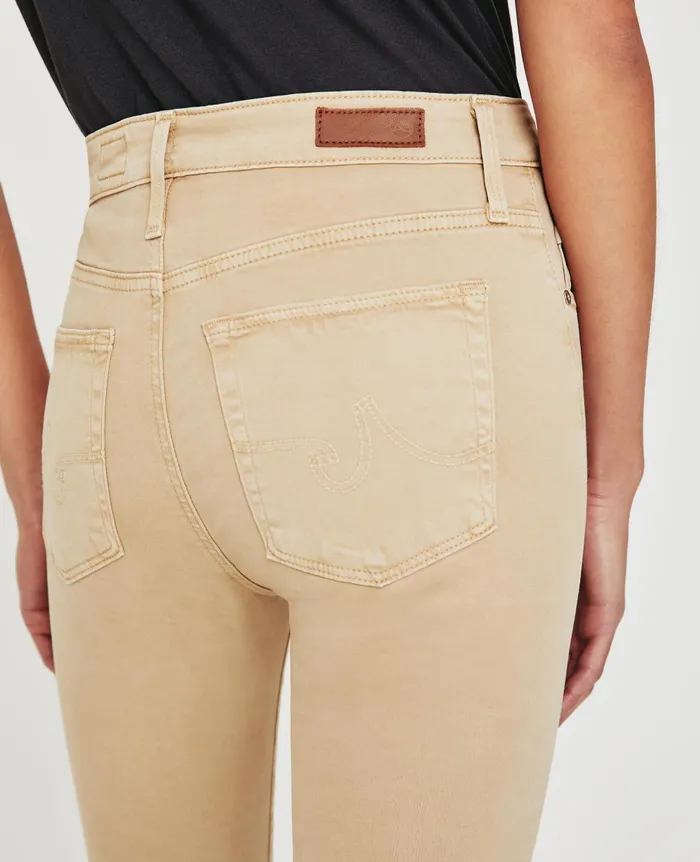 Farrah Skinny Sulfur Toasted Almond Women AG Jeans Pants