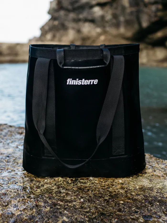 Finisterre Bags MenWomen Drift 35L Waterproof Tote Bag Black