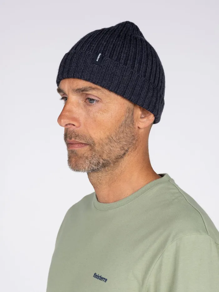 Finisterre Hats and Beanies MenWomen Fisherman Beanie Charcoal