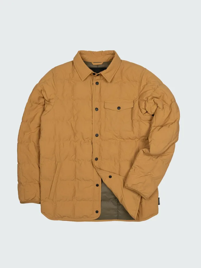 Finisterre Jackets and Coats Men Lapwing Shirt Wheat