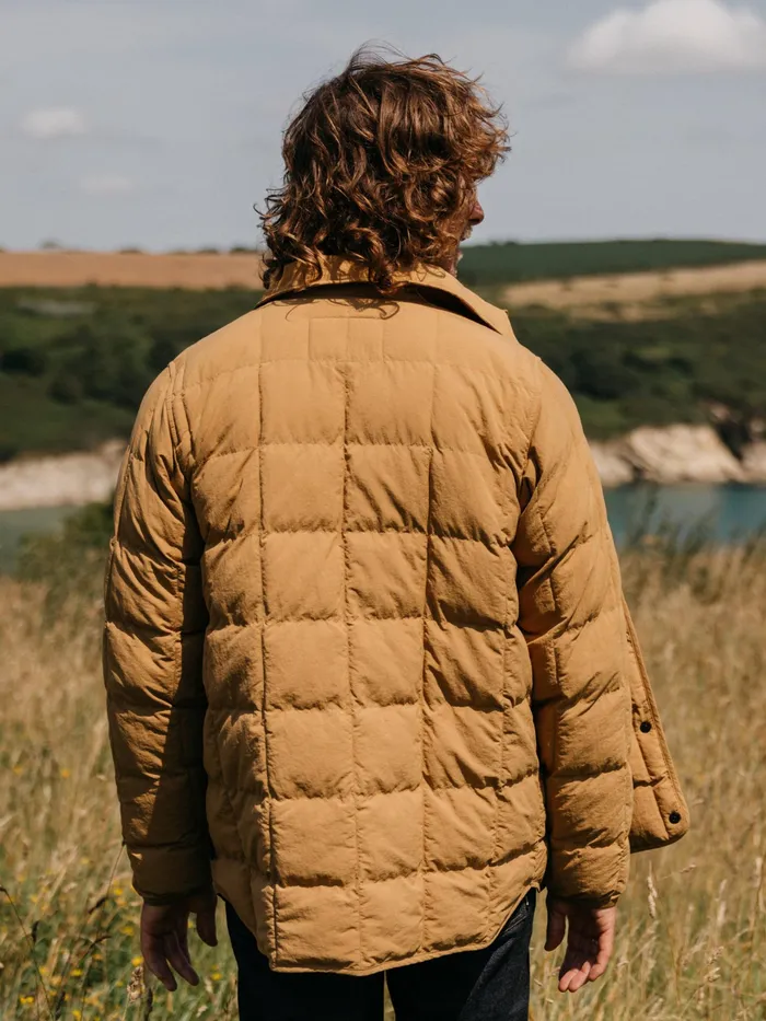 Finisterre Jackets and Coats Men Lapwing Shirt Wheat