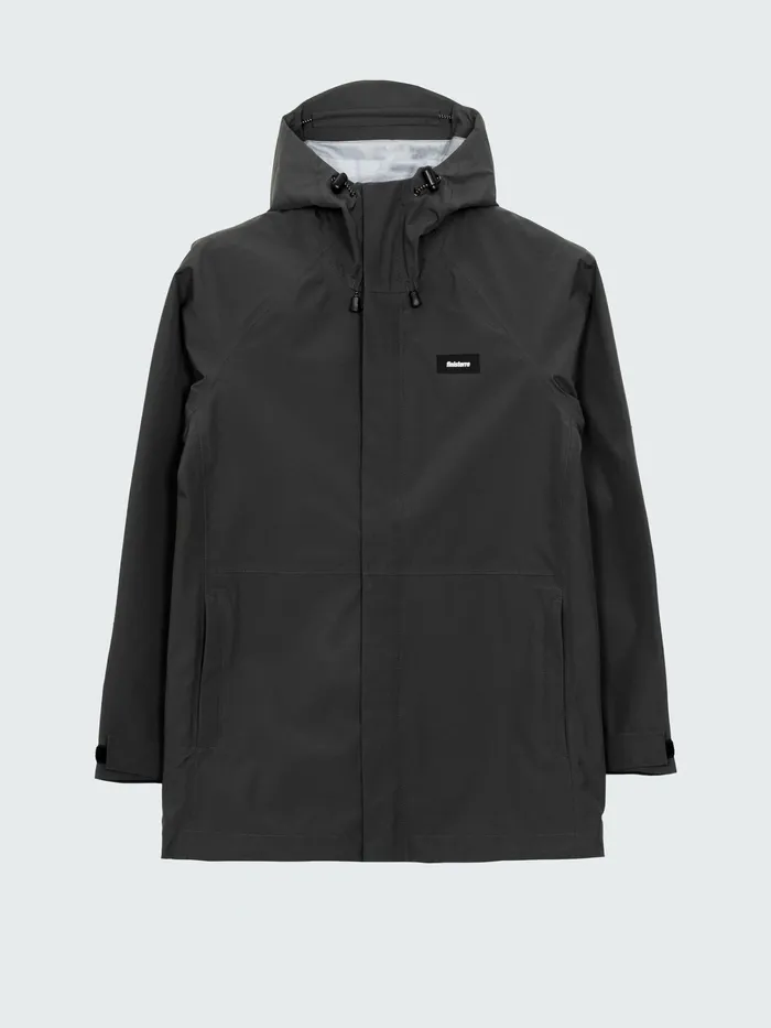Finisterre Jackets and Coats Women Skybird Waterproof Jacket Raven Black