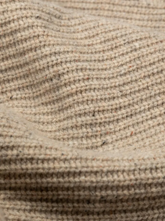 Finisterre Knitwear Men Mora Knit Sweater Oatmeal