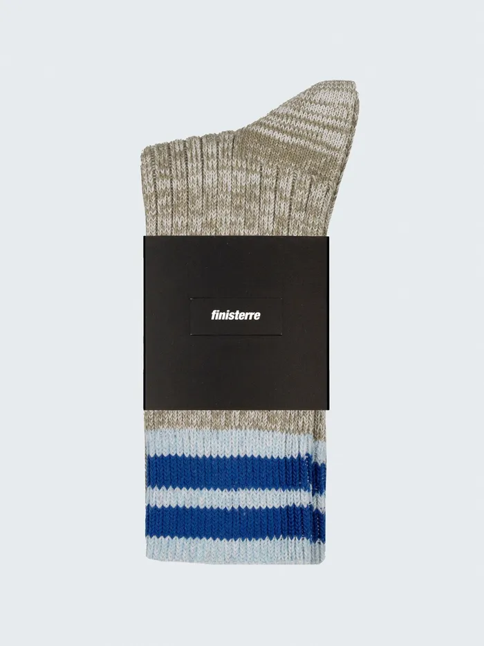 Finisterre Socks MenWomen Fenten Sock Olive Multi