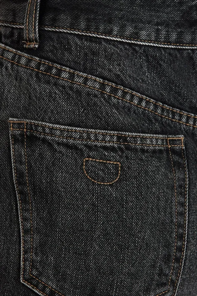 FINN WASHED BLACK TWISTED SEAM JEAN Women DISSH Pants