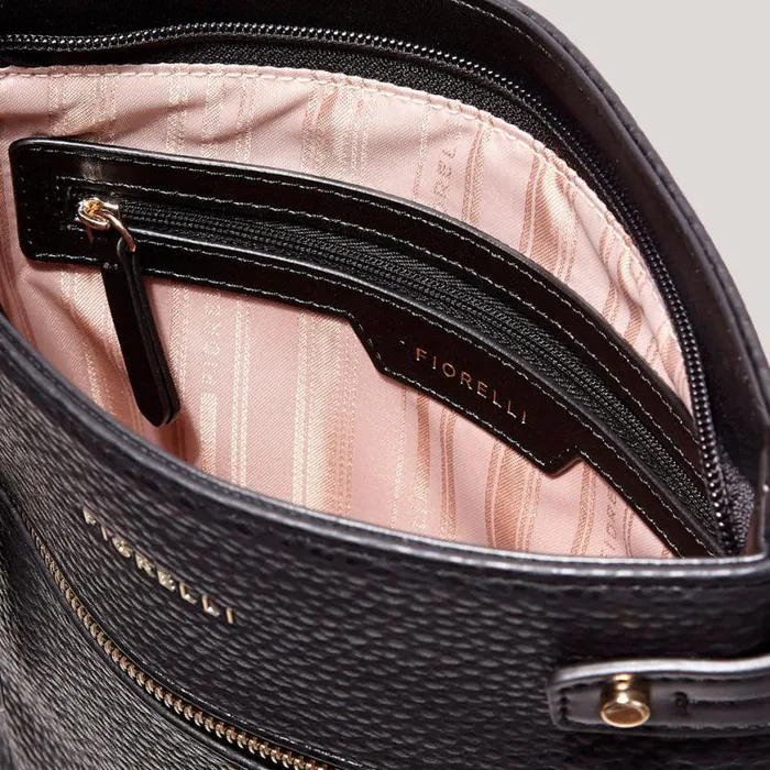 Fiorelli Anna Crossbody Black Backpacks Crossbody Bags