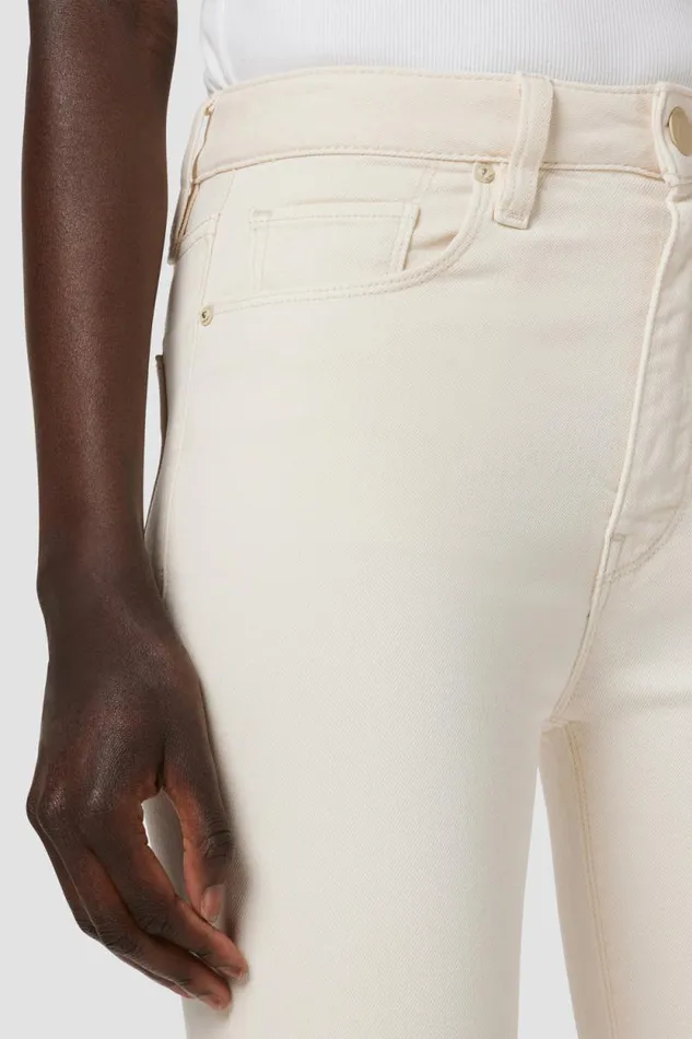 Flare Women Hudson Jeans Holly HighRise Flare Barefoot Jean Egret