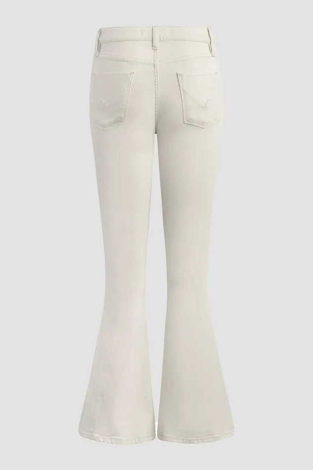 Flare Women Hudson Jeans Holly HighRise Flare Barefoot Jean Egret