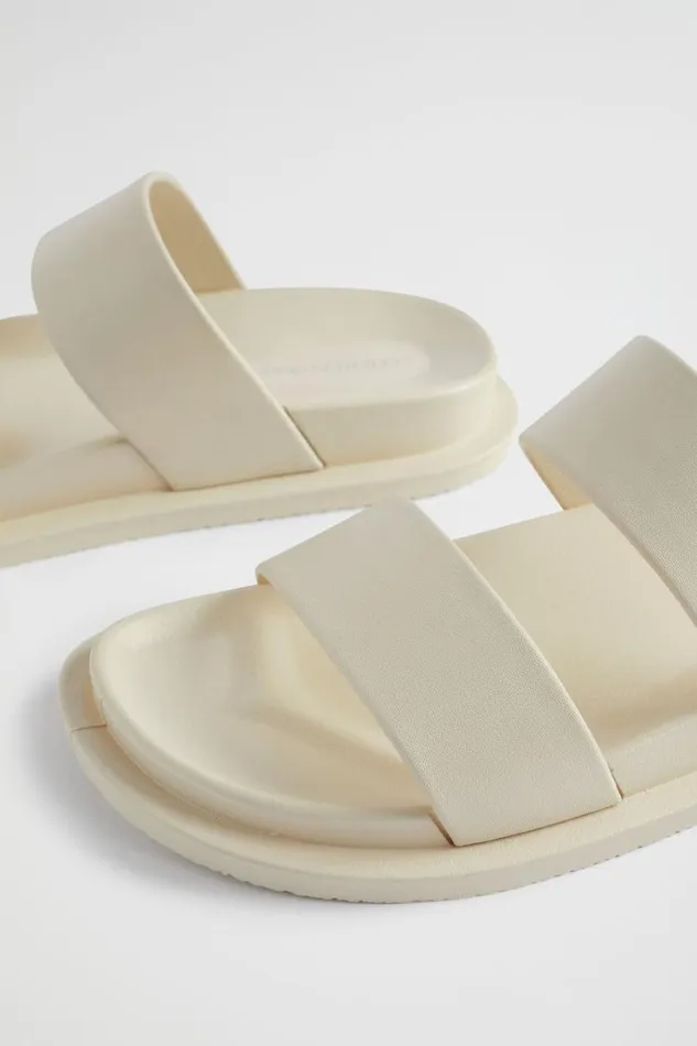 Flats Woman Seed Heritage Double Strap Jelly Sand