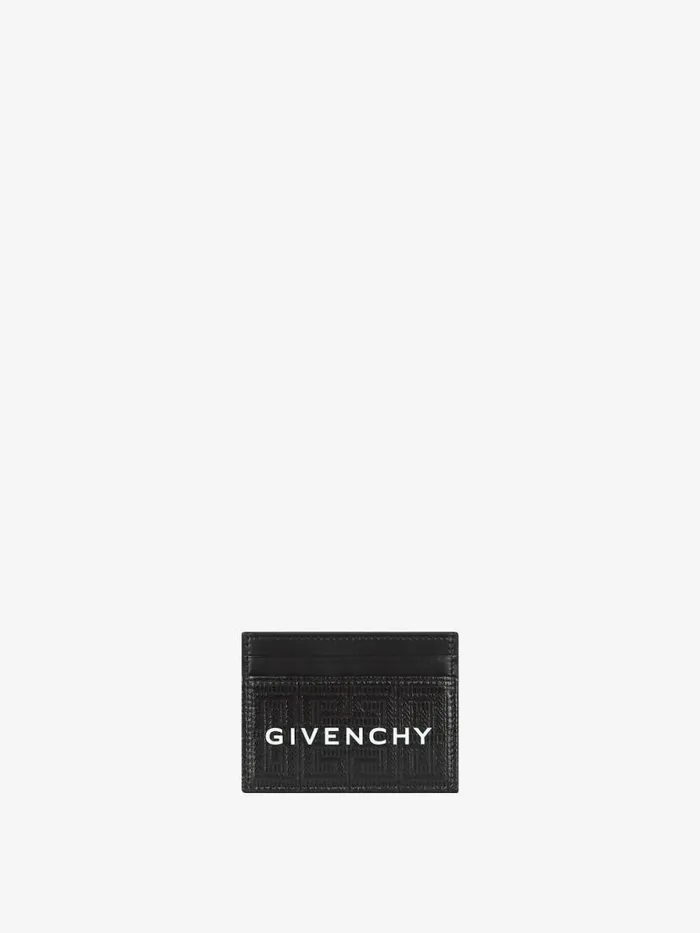GCut Card Holder In 4g Coated Canvas And Leather Black Women Givenchy Wallets and Card Holders GCut Card Holder In 4g Coated Canvas And Leather Black Women Givenchy Wallets and Card Holders