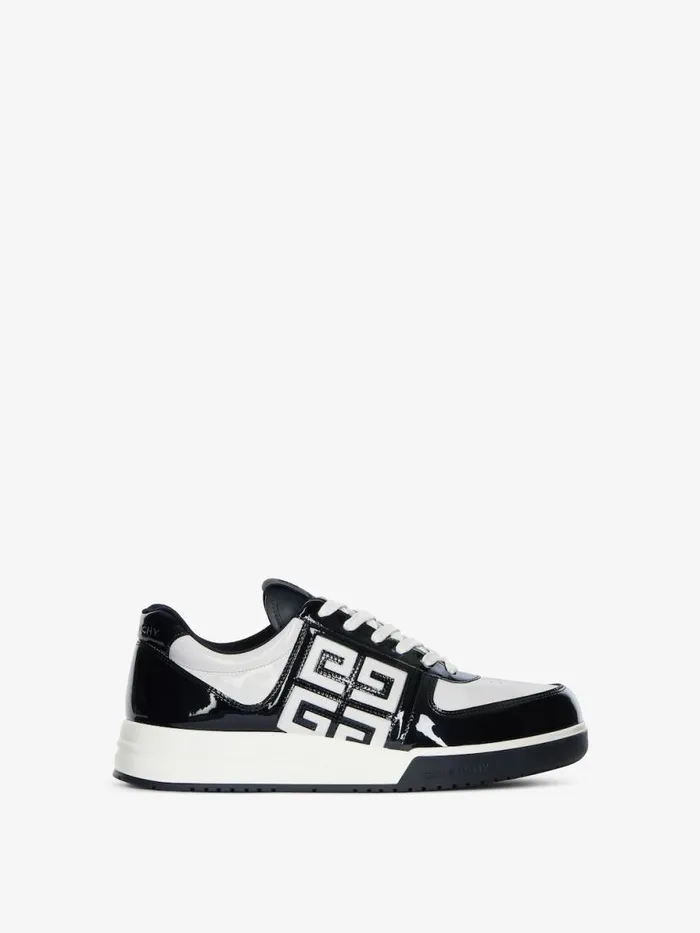 G4 Sneakers In Patent Leather Blackwhite Women Givenchy Sneakers