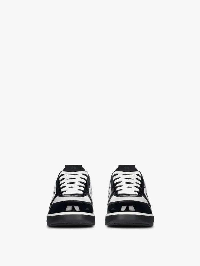 G4 Sneakers In Patent Leather Blackwhite Women Givenchy Sneakers
