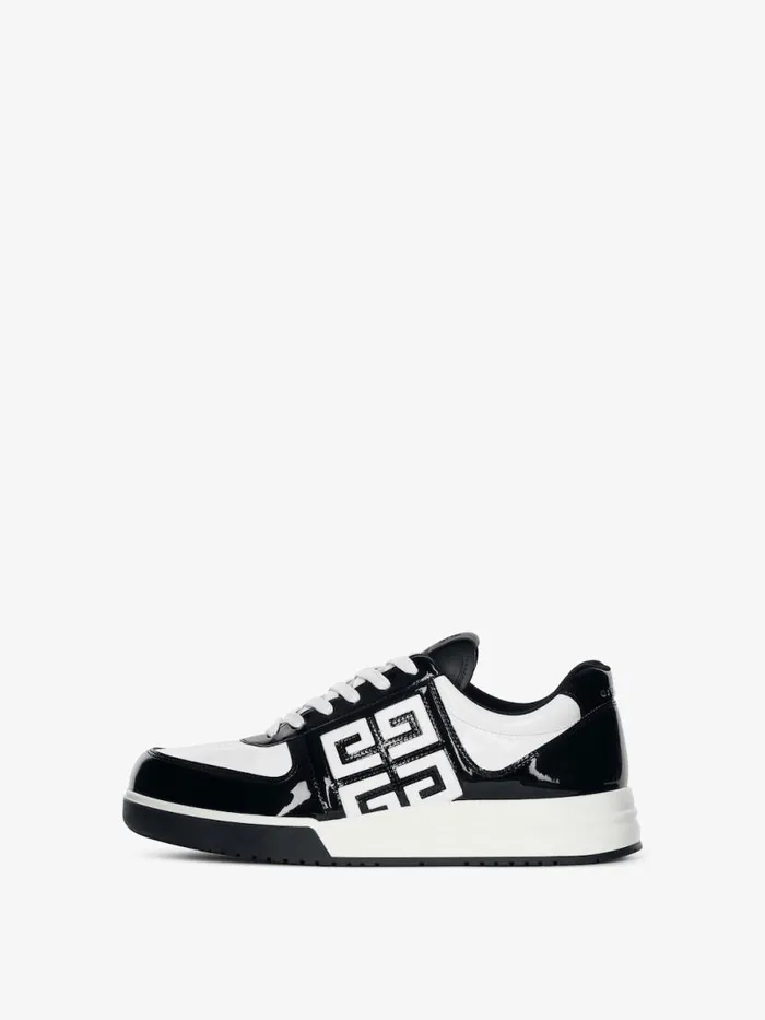 G4 Sneakers In Patent Leather Blackwhite Women Givenchy Sneakers