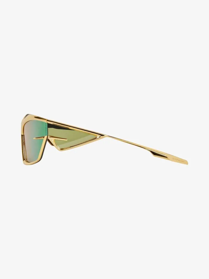 Giv Cut Unisex Sunglasses In Metal Golden WomenMen Givenchy Sunglasses