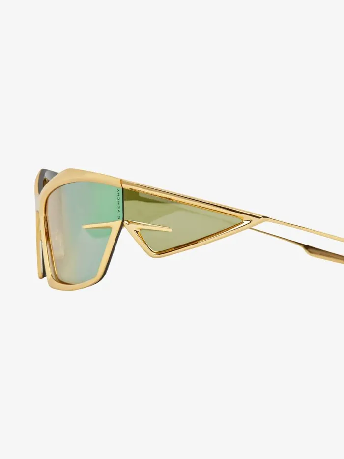 Giv Cut Unisex Sunglasses In Metal Golden WomenMen Givenchy Sunglasses