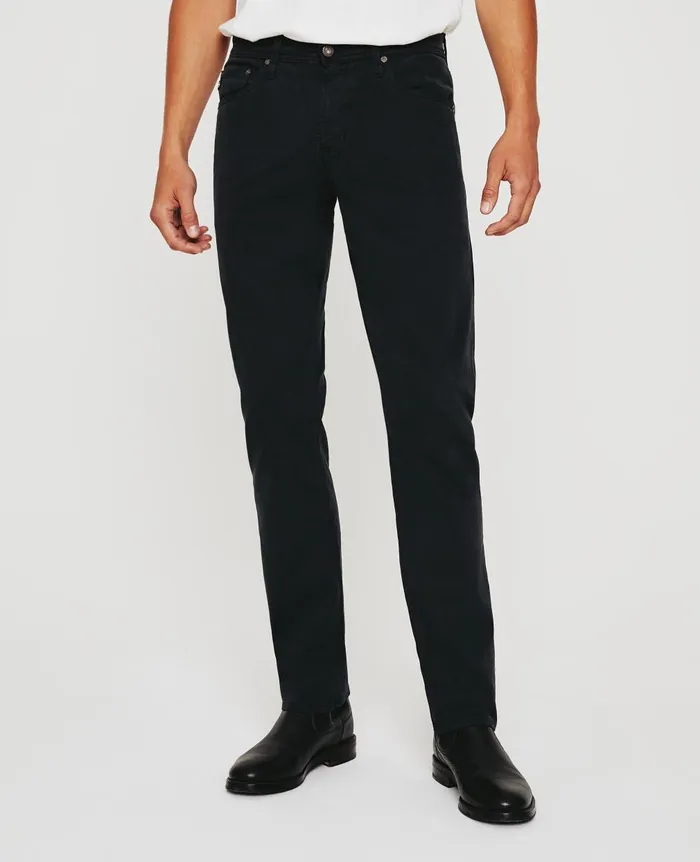 Graduate Charcoal Black Men AG Jeans Pants