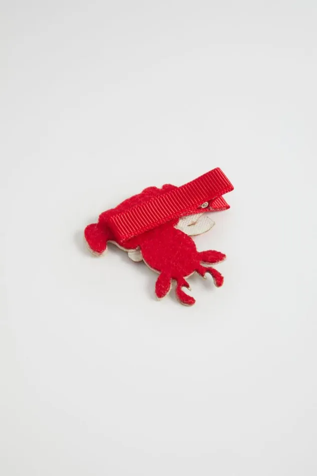 Hair Accessories Girl Seed Heritage Christmas Teddy Duck Clip Multi