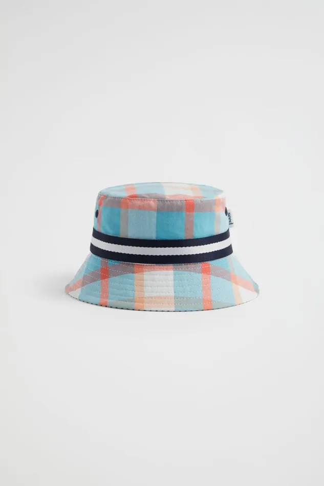 Hats and Caps Baby Seed Heritage Check Sun Hat Multi