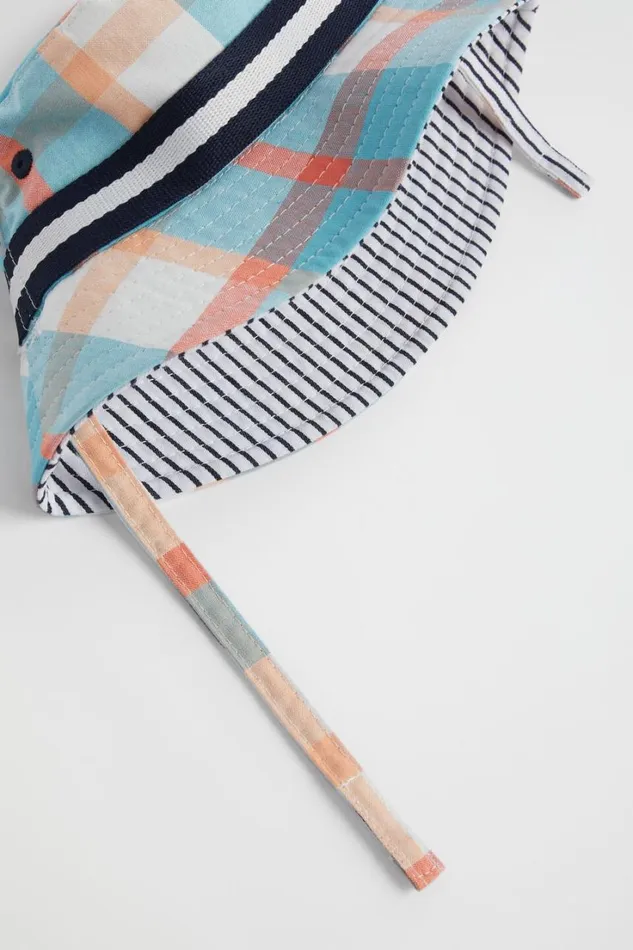 Hats and Caps Baby Seed Heritage Check Sun Hat Multi