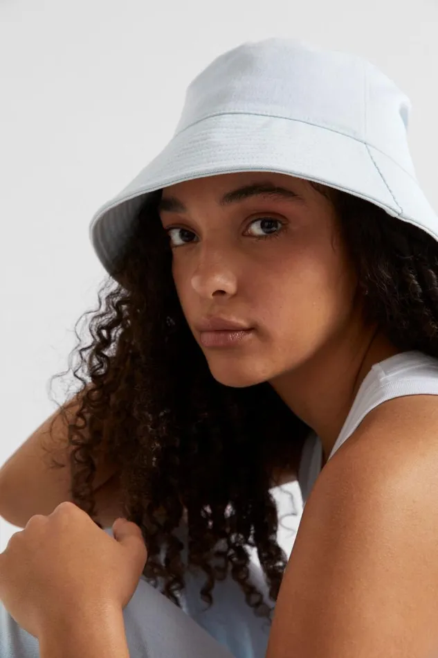 Hats and Gloves Woman Seed Heritage Denim Bucket Hat Denim