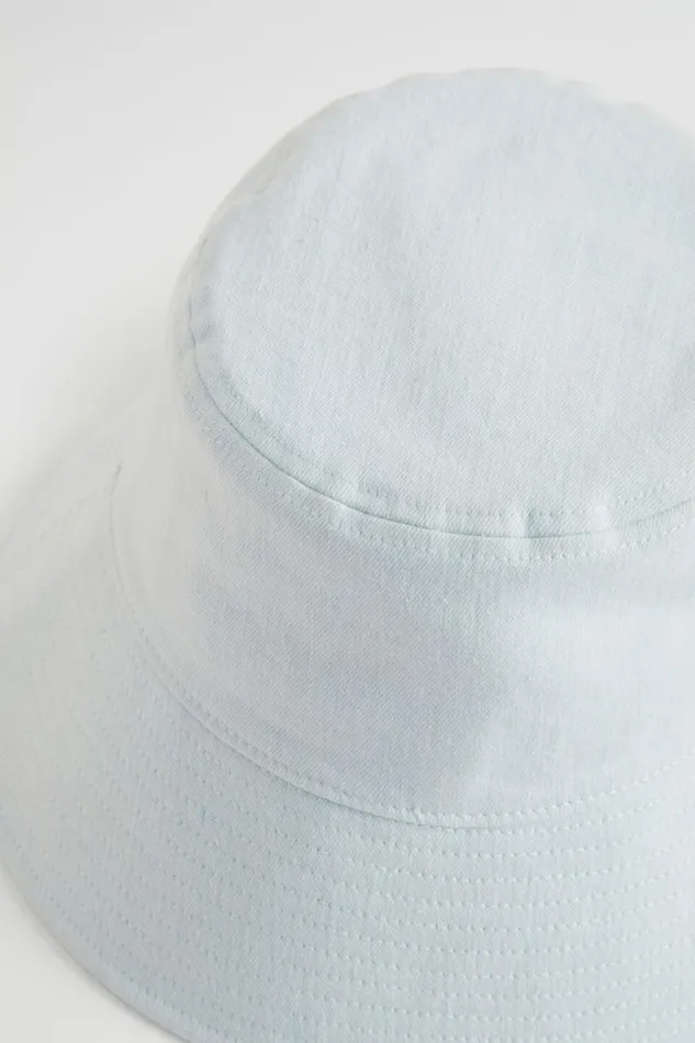 Hats and Gloves Woman Seed Heritage Denim Bucket Hat Denim