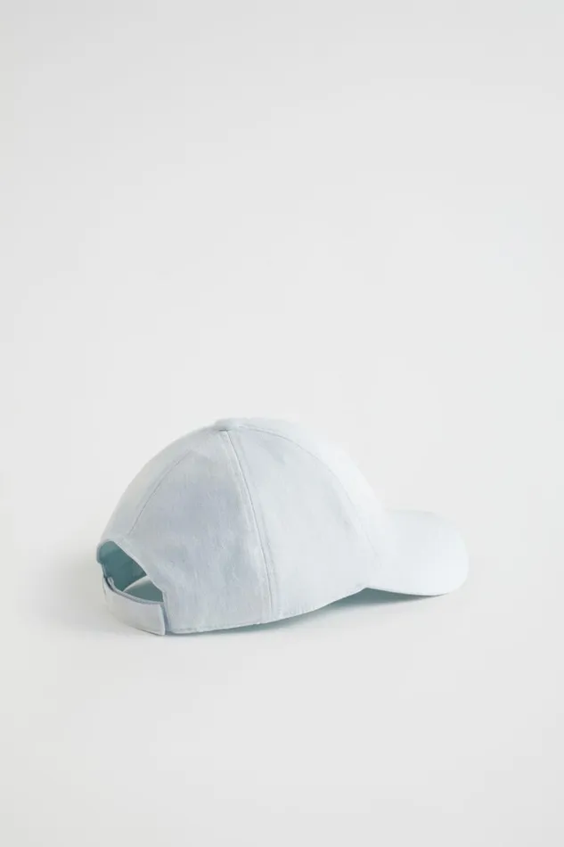Hats and Gloves Woman Seed Heritage Logo Detail Cap Denim
