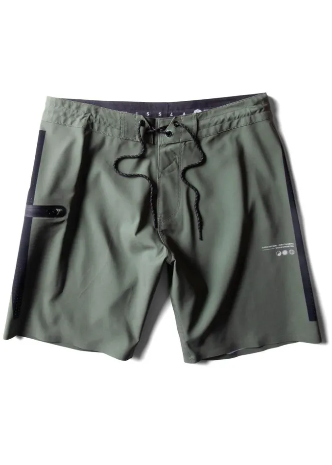 High Seas 185quot Boardshort Surplus Men Vissla Boardshorts