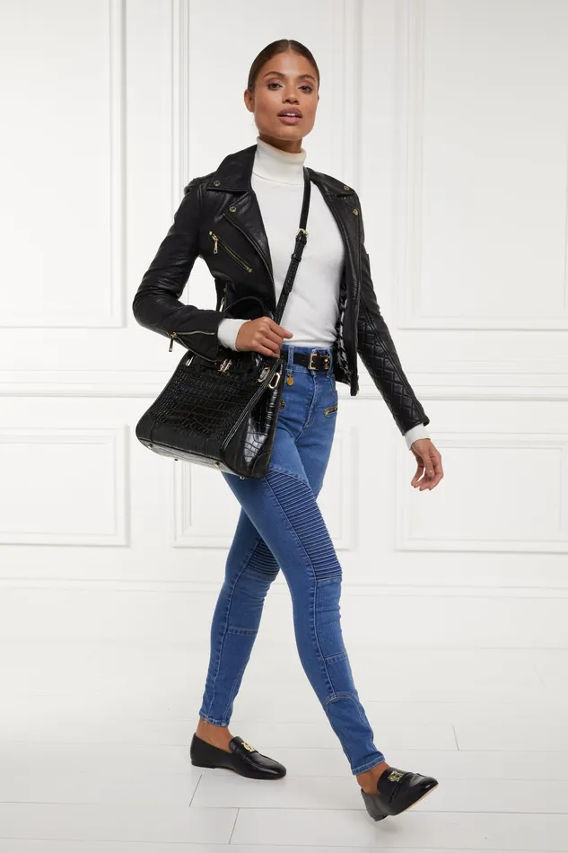 Holland Cooper Biker Jean Denim Women Jeans