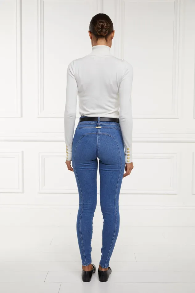 Holland Cooper Biker Jean Denim Women Jeans