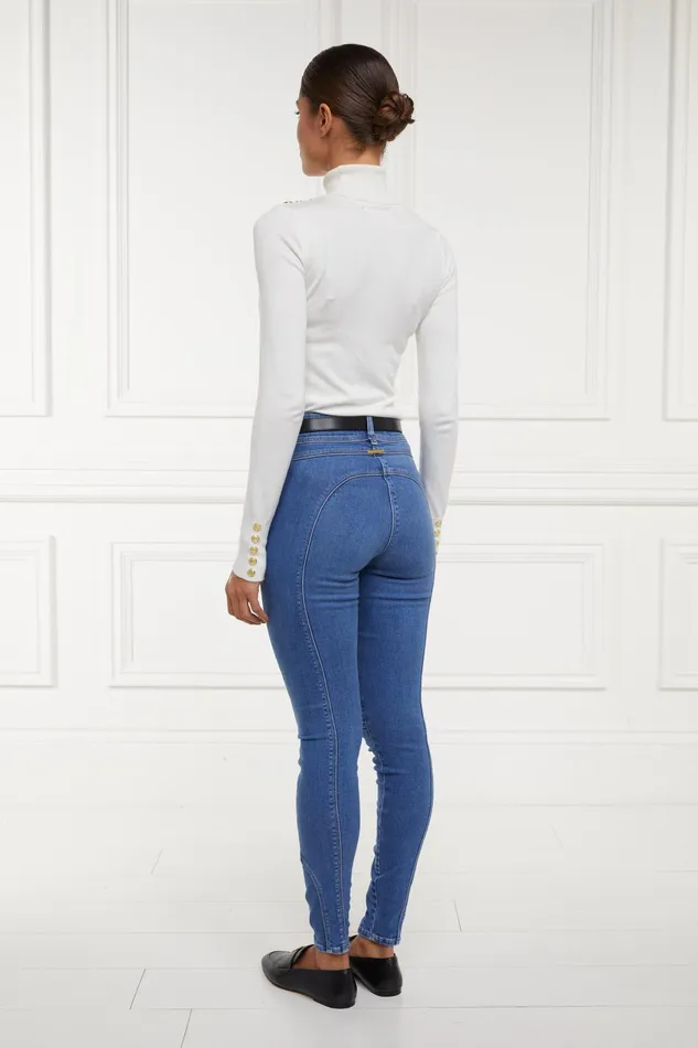 Holland Cooper Biker Jean Denim Women Jeans