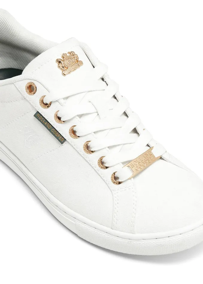 Holland Cooper Chelsea Court Trainer White Women Trainers Holland Cooper Chelsea Court Trainer White Women Trainers