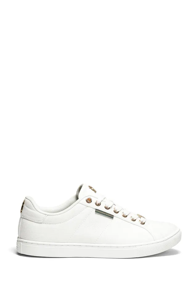Holland Cooper Chelsea Court Trainer White Women Trainers Holland Cooper Chelsea Court Trainer White Women Trainers
