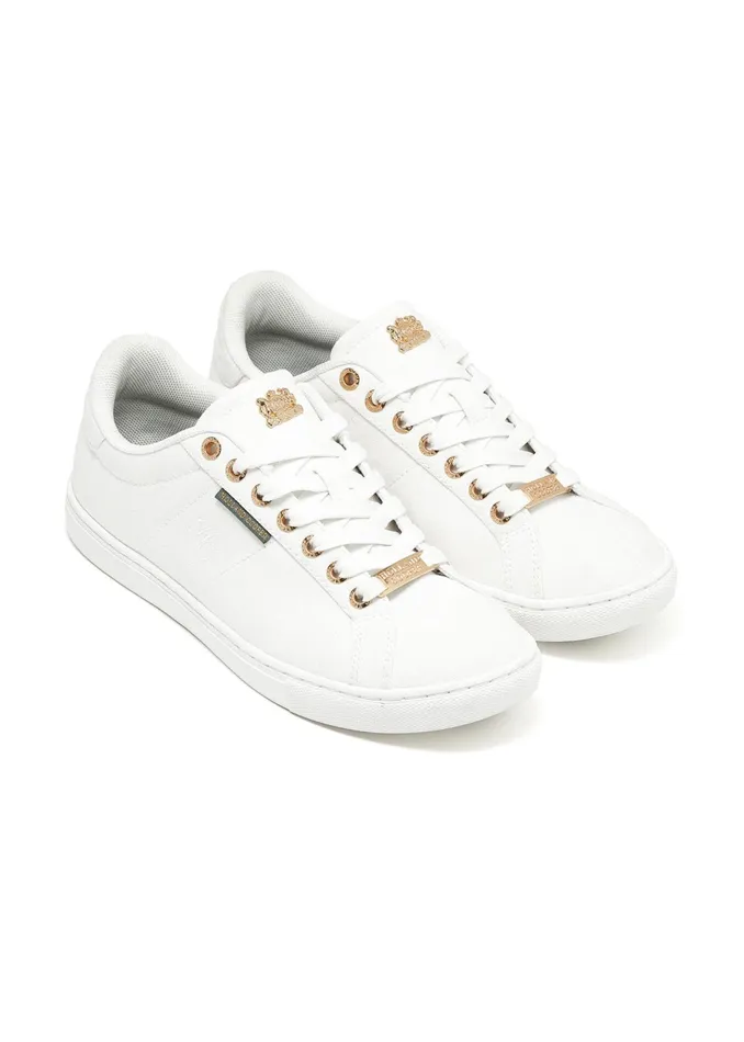 Holland Cooper Chelsea Court Trainer White Women Trainers Holland Cooper Chelsea Court Trainer White Women Trainers