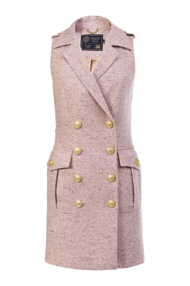 Holland Cooper Chelsea Dress Anniversary Pink Women Tailoring
