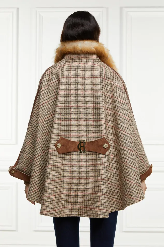 Holland Cooper Chiltern Cape Charlton Tweed Women Capes