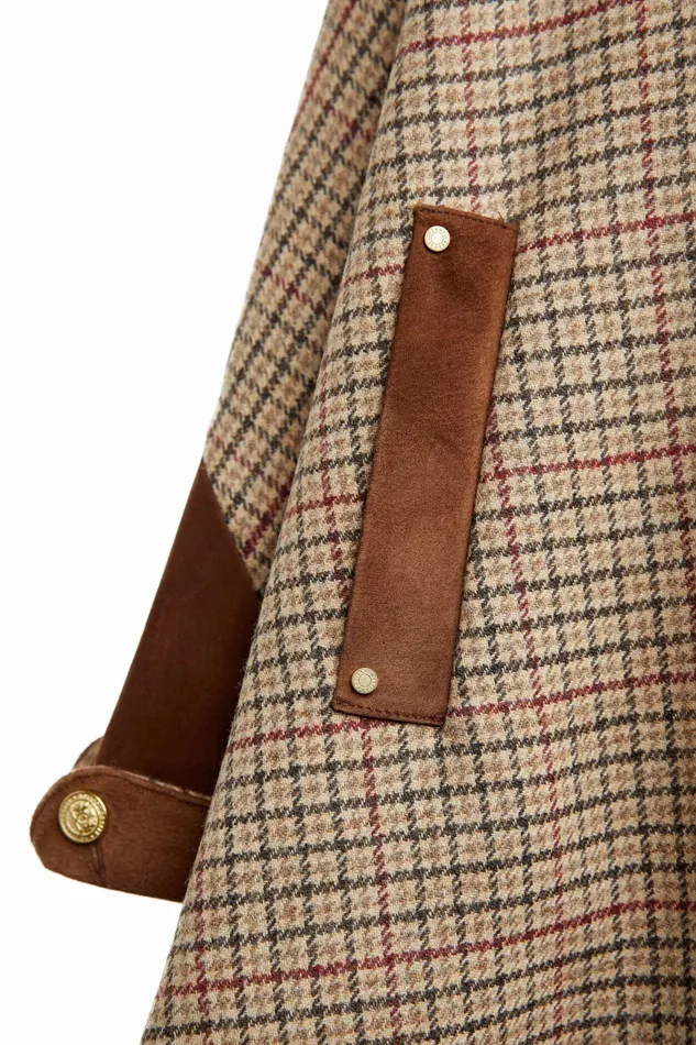 Holland Cooper Chiltern Cape Charlton Tweed Women Capes