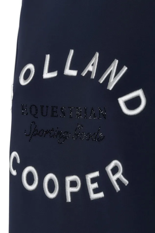 Holland Cooper Crystal Crew Neck Sweat Ink Navy Women Hoodies and Sweatshirts
